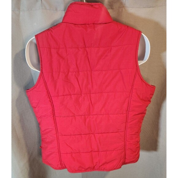 Dickies Vest‎ Men's Size XL Red Puffer Diamond Quilted Full Zip Work Casual - Picture 2 of 7